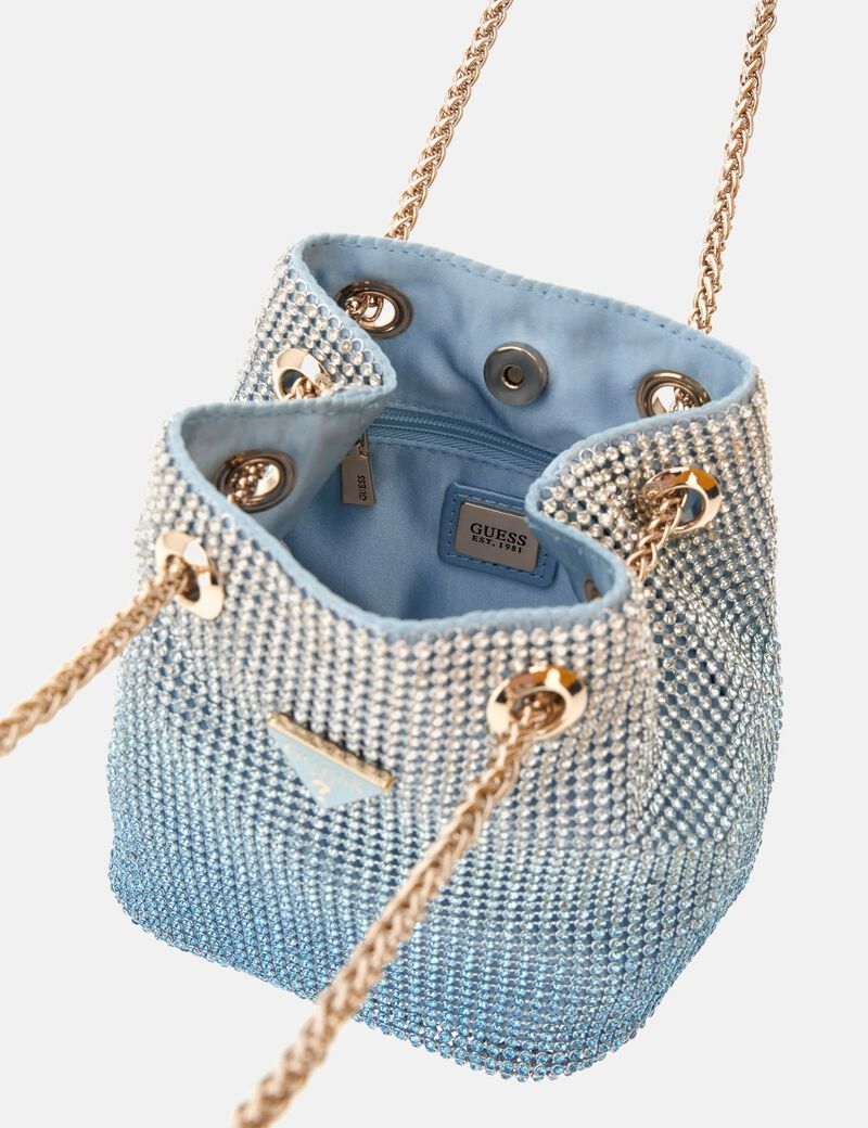 Zalina Rhinestone Mini Handbag