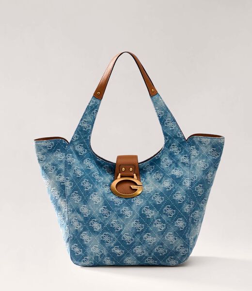 guess camden tote bag