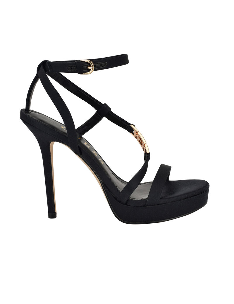 Lucier satin single sole sandals