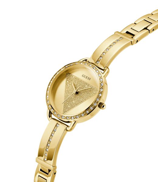 Ladies Gold Tone Analog Watch