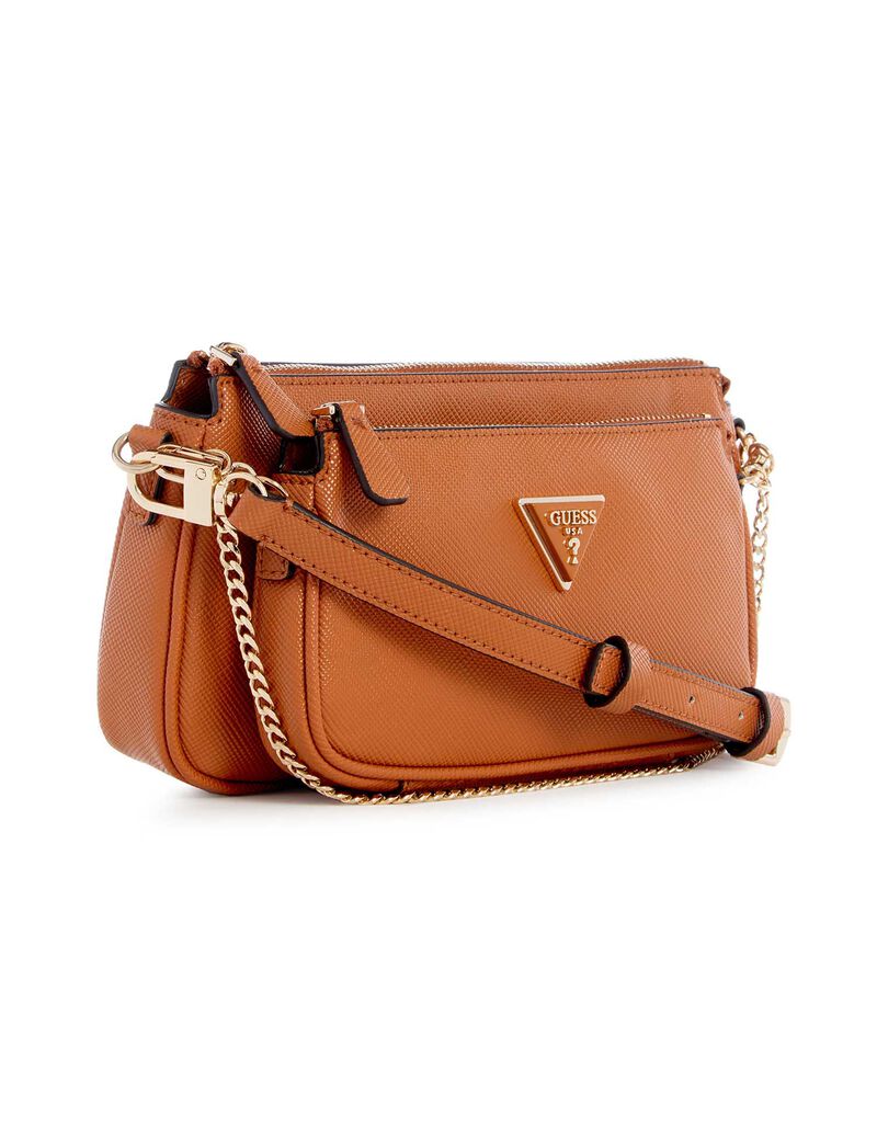 Noelle Saffiano Mini Crossbody Bag