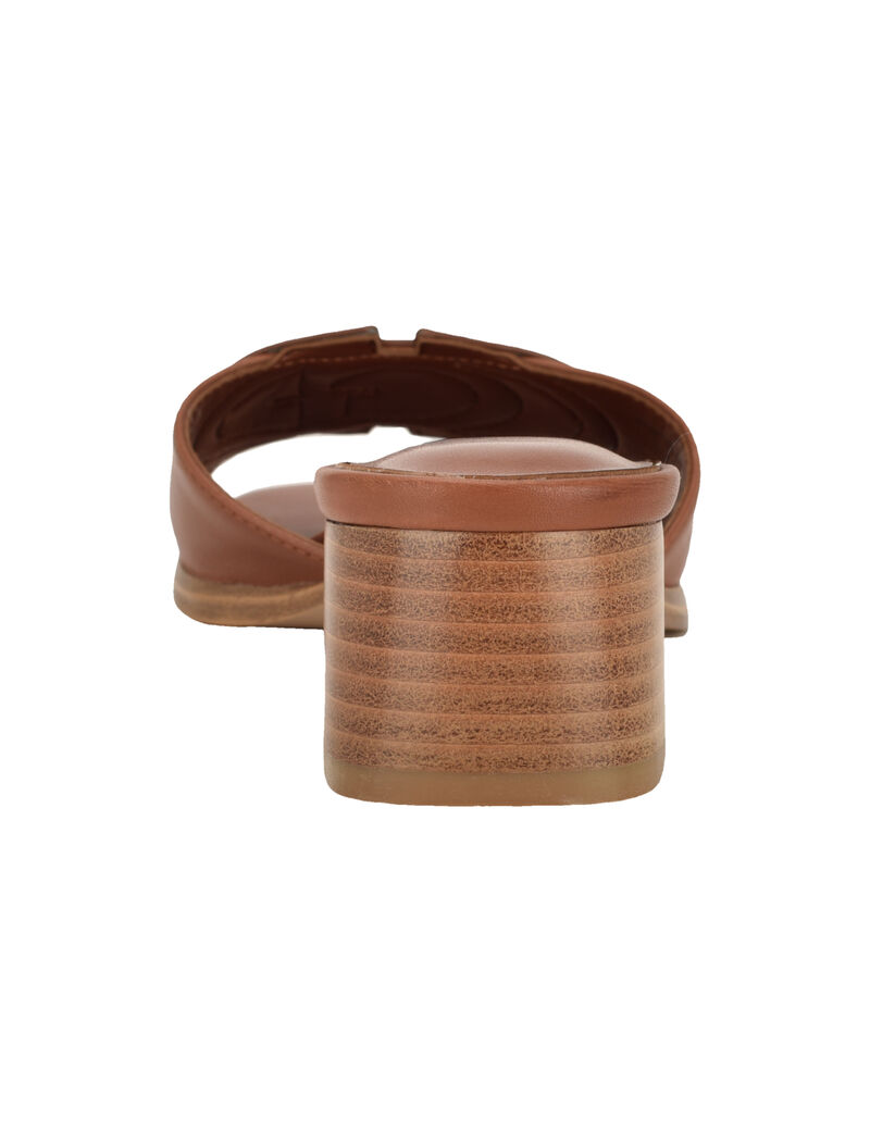 Cerrina Block Heel Slip on Mule Sandal