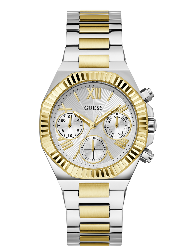 Ladies 2-Tone Multi-function Watch