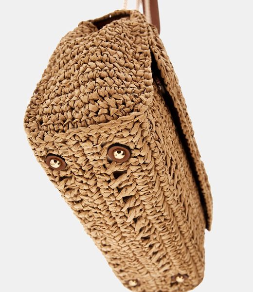 Irene Raffia Crossbody