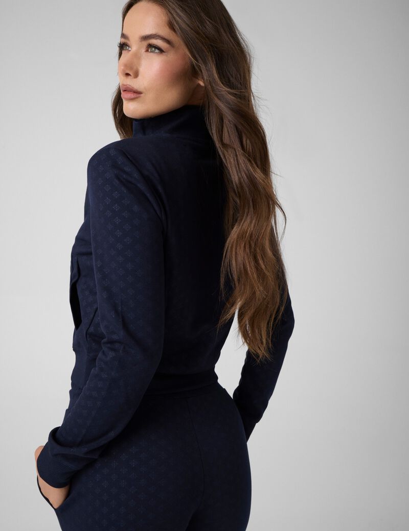 Viscose-blend sweatshirt