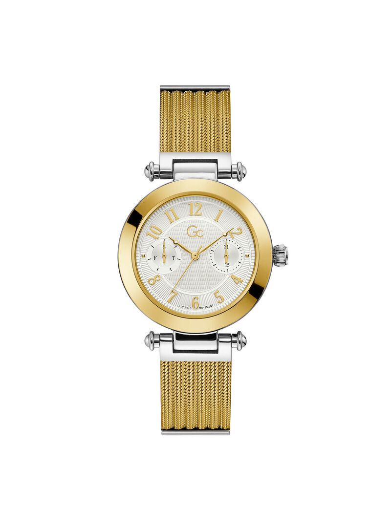 Gc Silver And Gold Ladies Watch