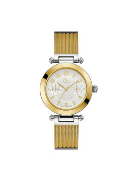Gc Silver And Gold Ladies Watch