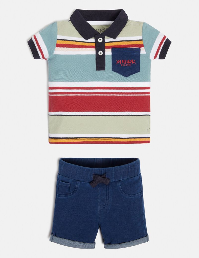 Polo and shorts set