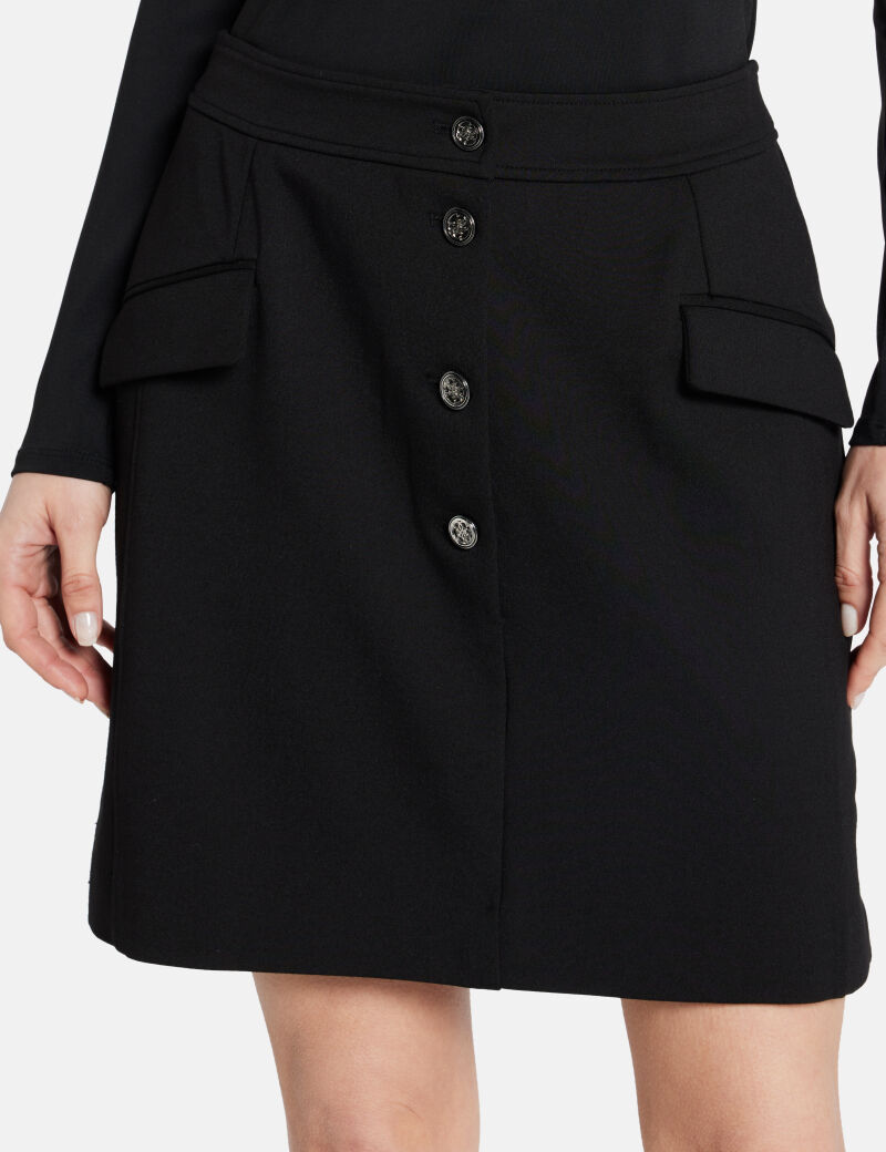 Lena Flap Pocket Mini Skirt