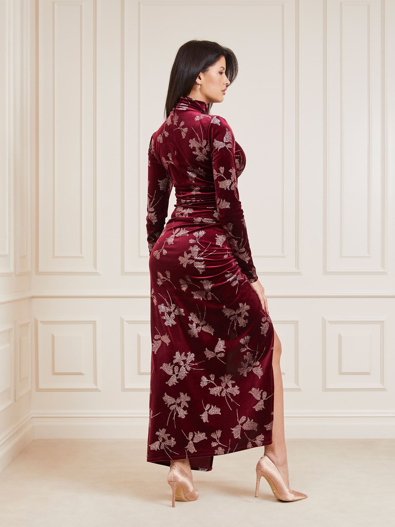 Shop GUESS Online Marciano Velvet Long Dress