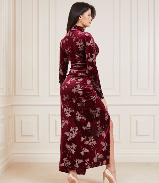 Marciano Velvet Long Dress