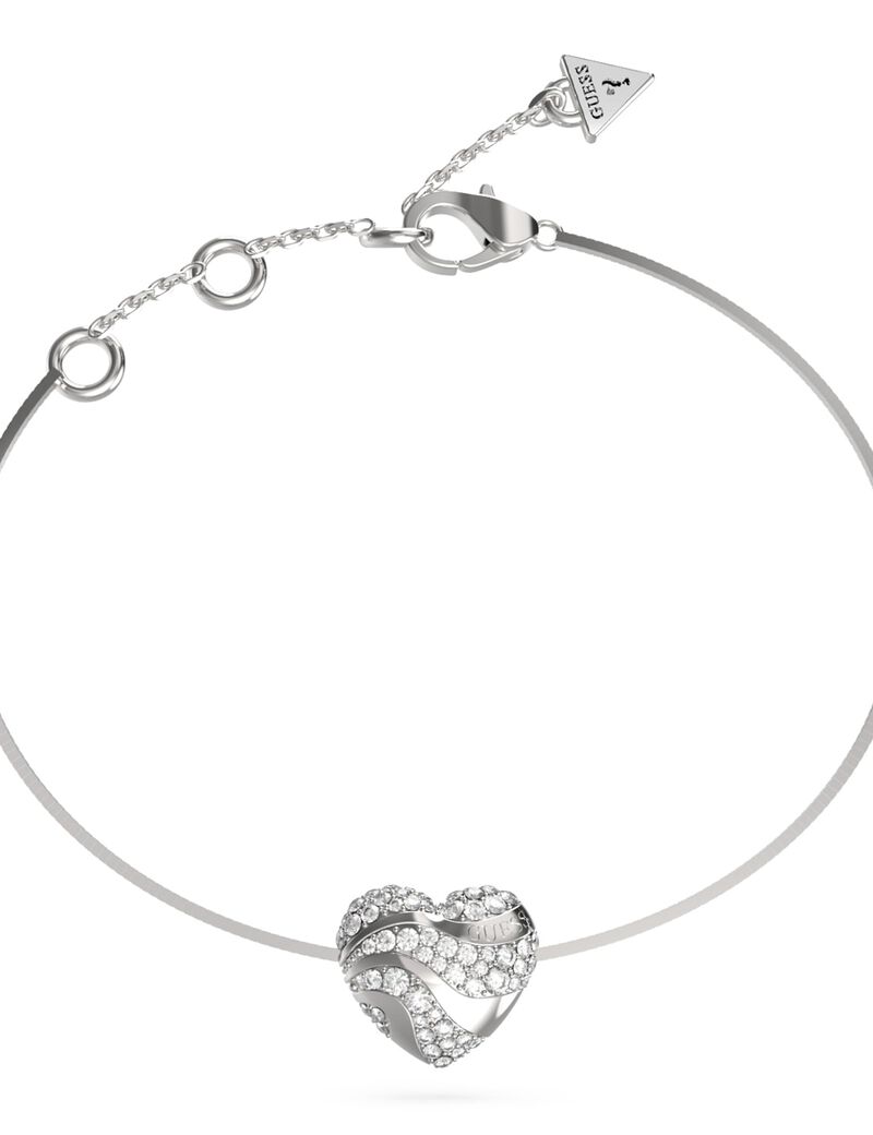 Heart Waves Snake Chain Br