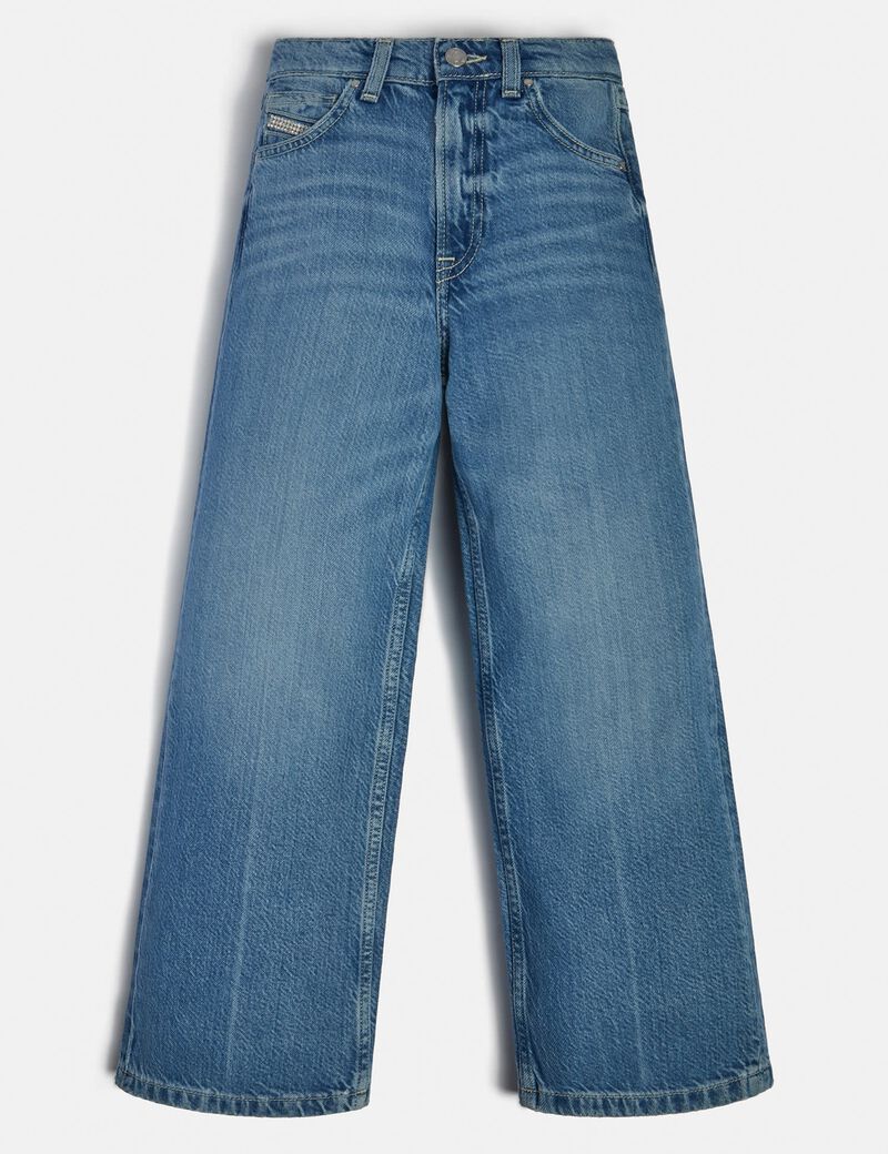 Relaxed Fit Denim Pant