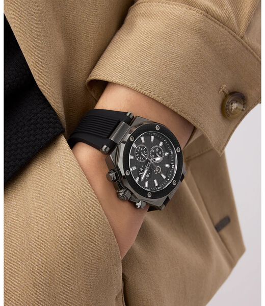 Gc Legacy chrono silicone watch