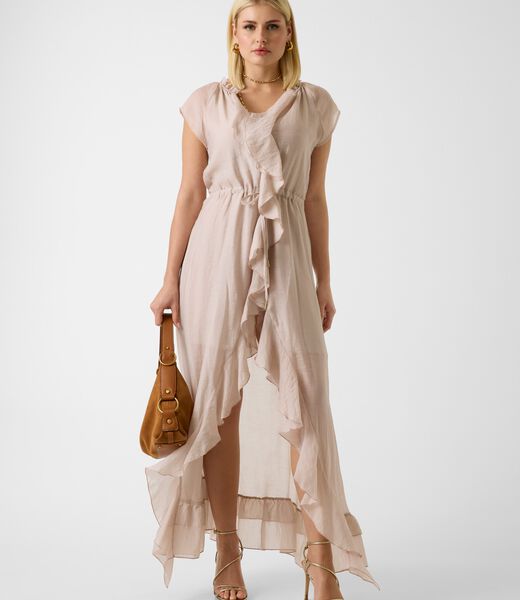 Ruffled Long Dress