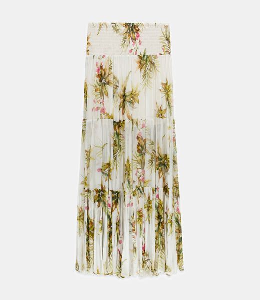 Marciano floral print maxi skirt