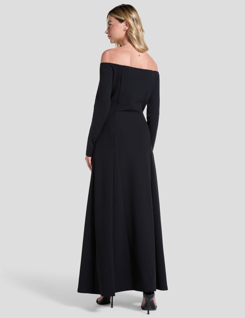 Evelina off-shoulder dress