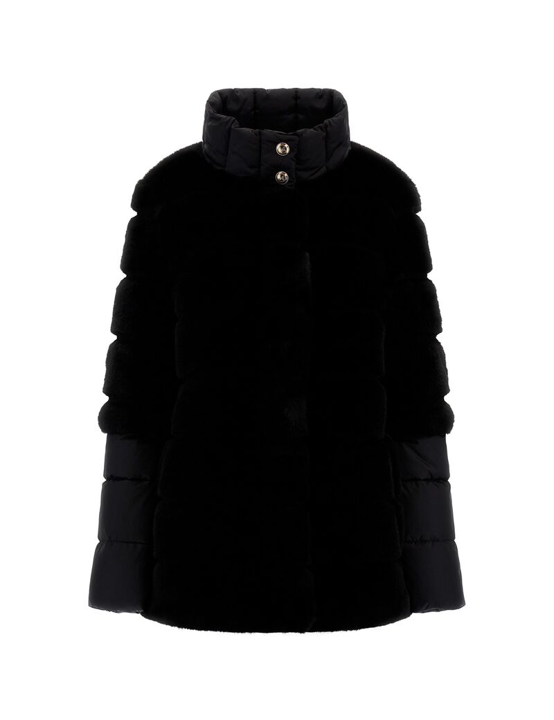 Marciano Faux Fur Inserts Puffer