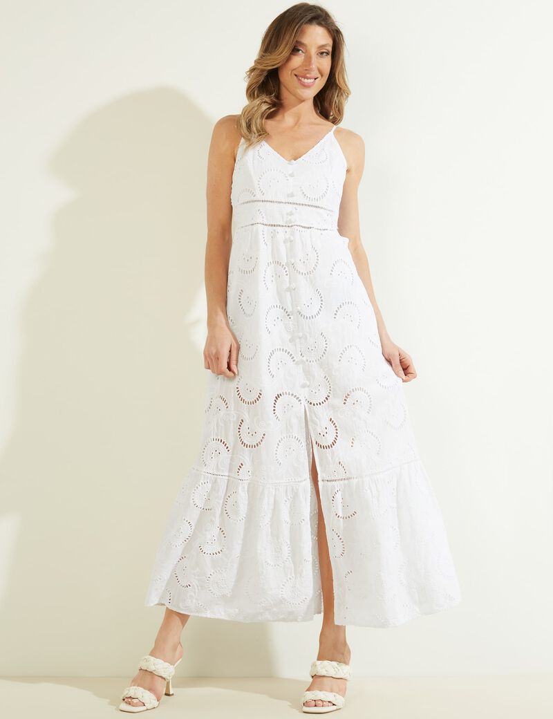 Embroidered Long Dress
