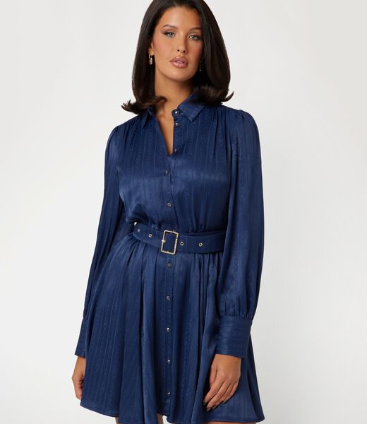 Marciano fit-and-flare mini dress