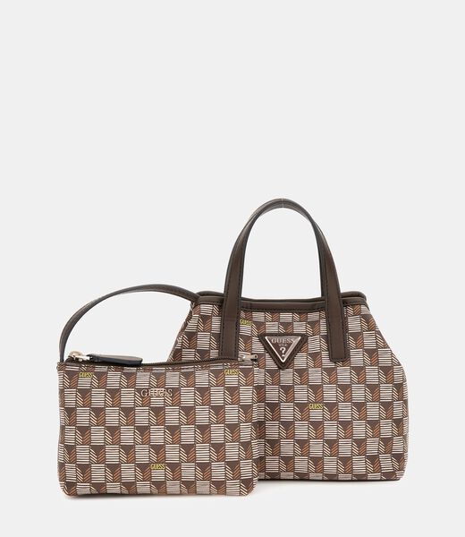 G Wave geometric-print mini handbag