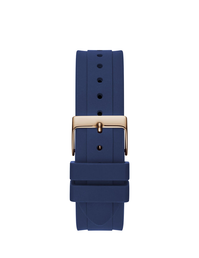 Navy And Rose Gold Multicpmplication Watch