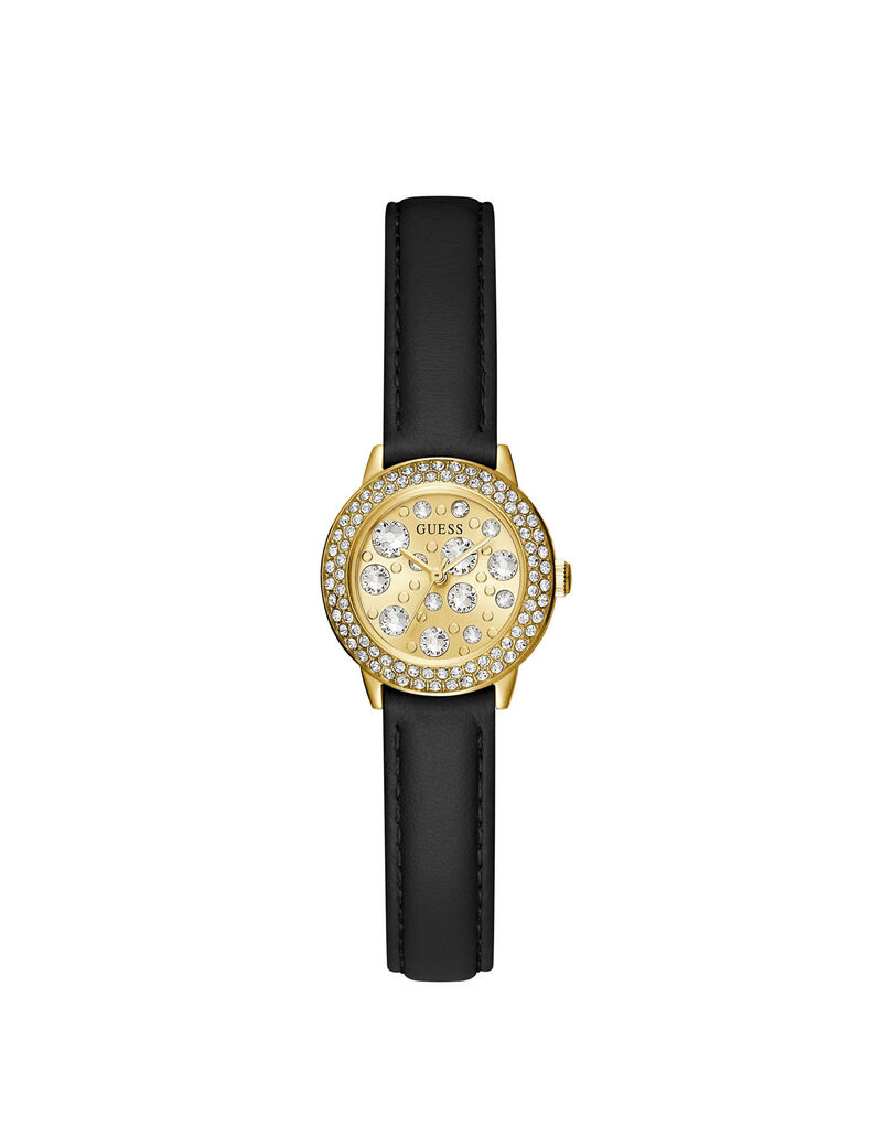 Gold And Crystal Ladies Watch