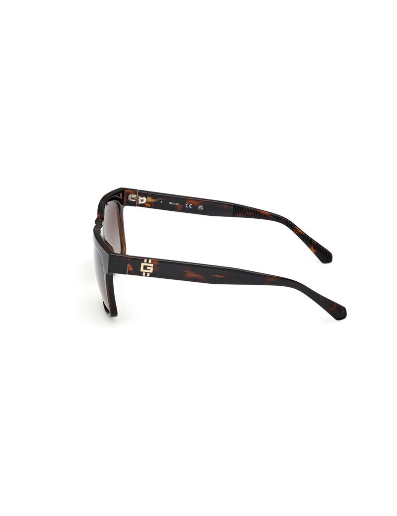 Square full rim sunglasses
