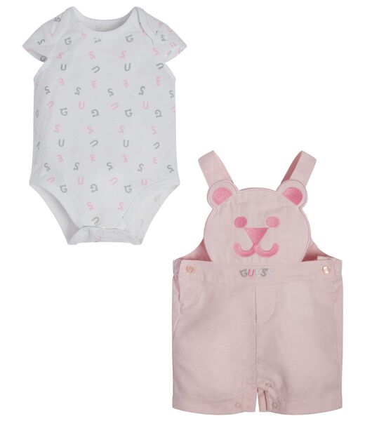 Bodysuit Dungaree Set