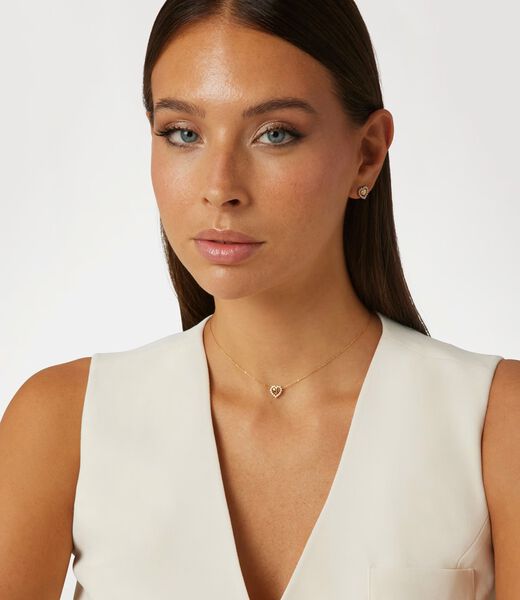 16 18 Jardin Heart Necklace