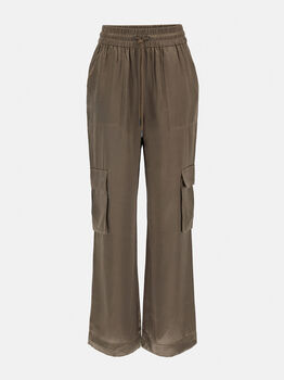 Satin Relaxed Fit Pants