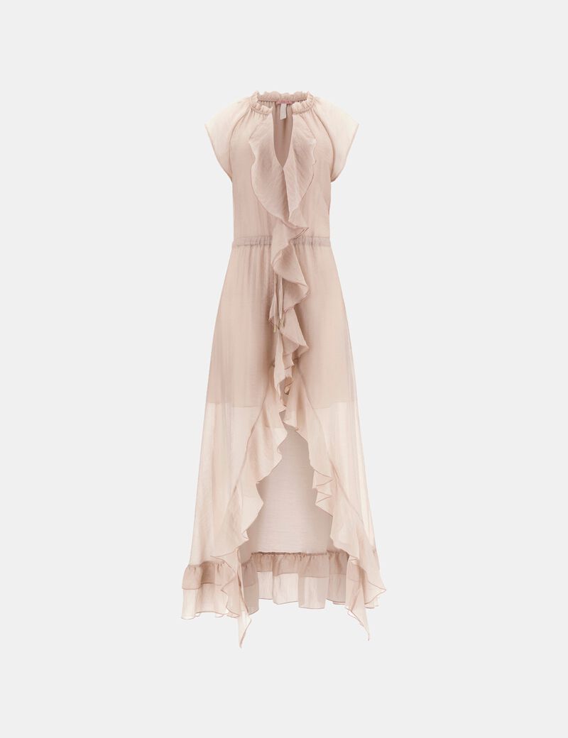 Ruffled Long Dress