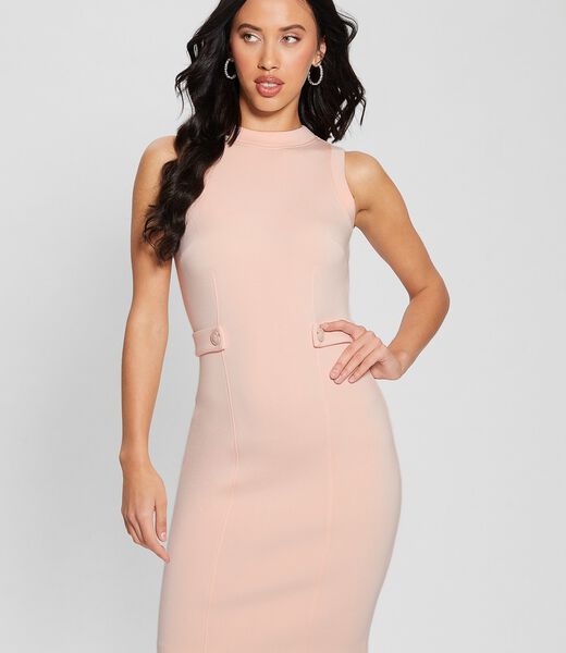 Scuba bodycon mini dress