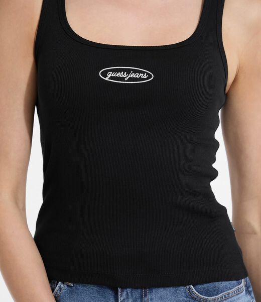 Embroidered Logo Tank Top