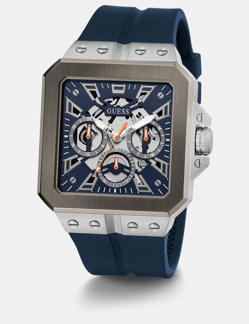 Silicone multi-function watch
