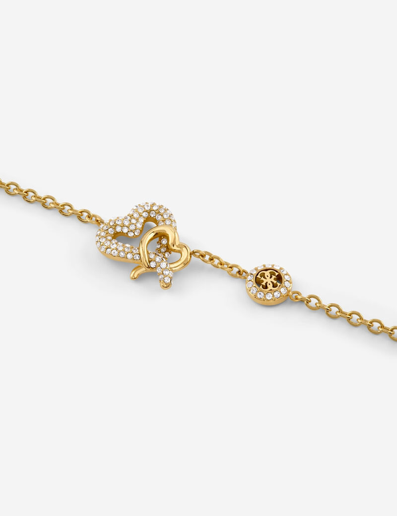 16mm pave hearts bracelet