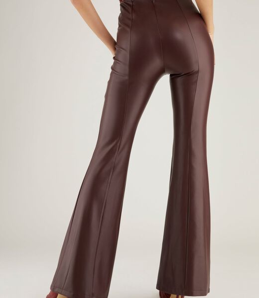 Faux Leather Flare Pant