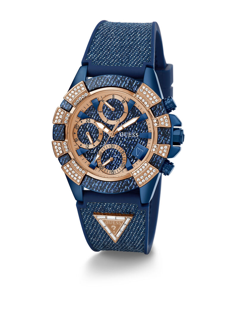 Silver Tone Multi-function Watch