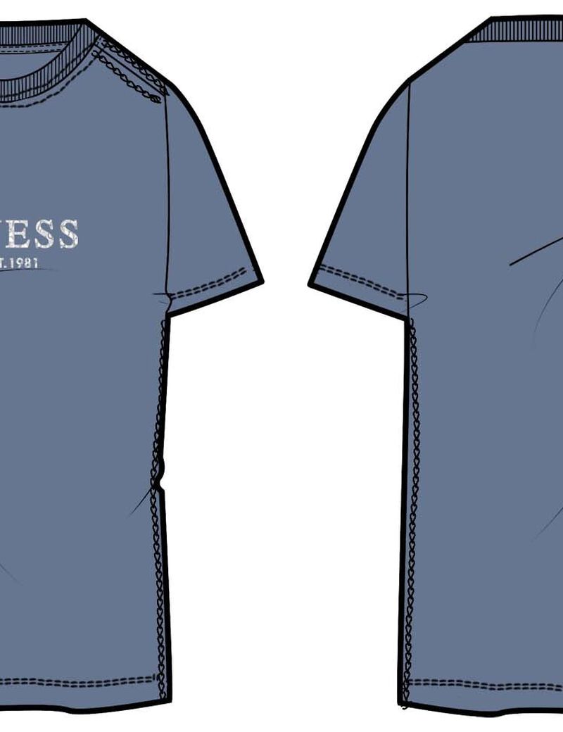 Front logo stretch t-shirt