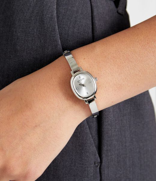Ladies Silver Tone Analog Watch