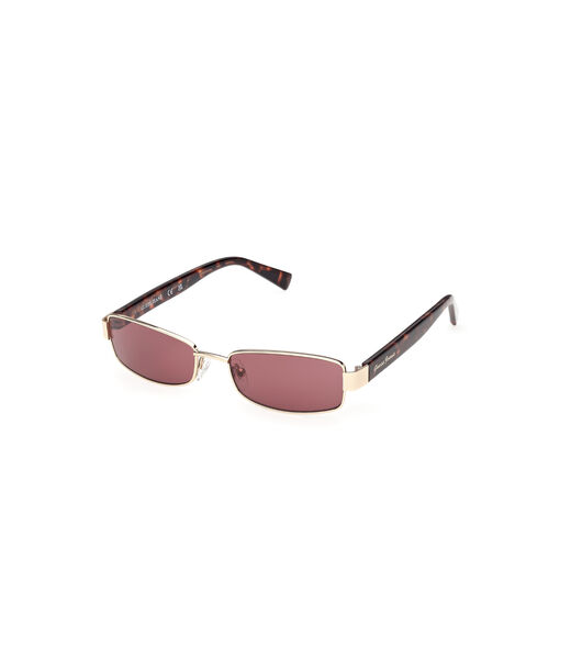 Rectangle metal sunglasses
