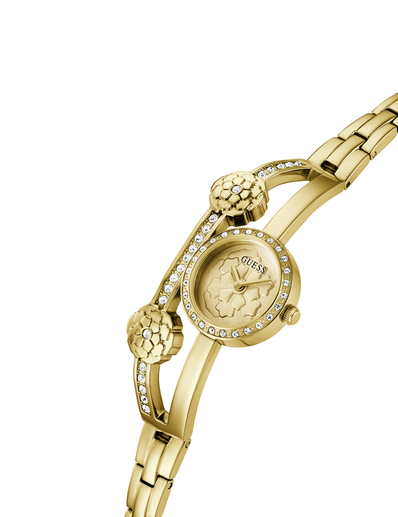 Ladies Gold Tone Analog Watch