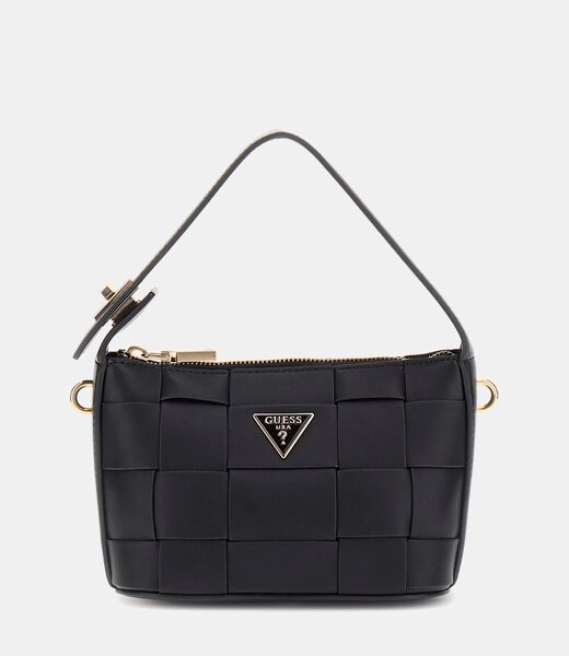 Maylee Woven Mini Hobo Bag