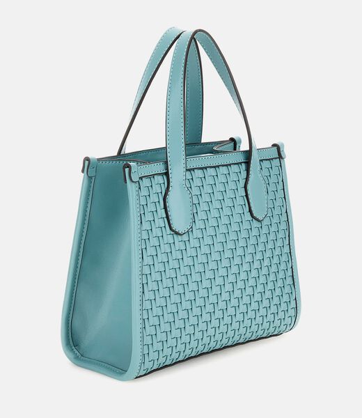 Silvana woven mini handbag
