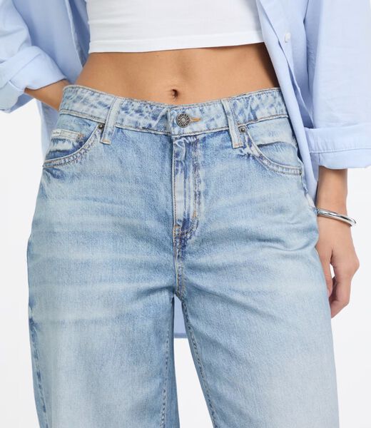 بنطال جينز واسع الساق G11