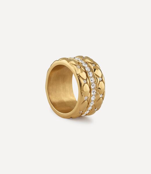 Matelasse Pave Band Ring