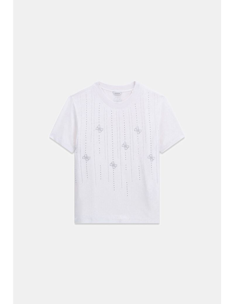 جيس rhinestones t shirt