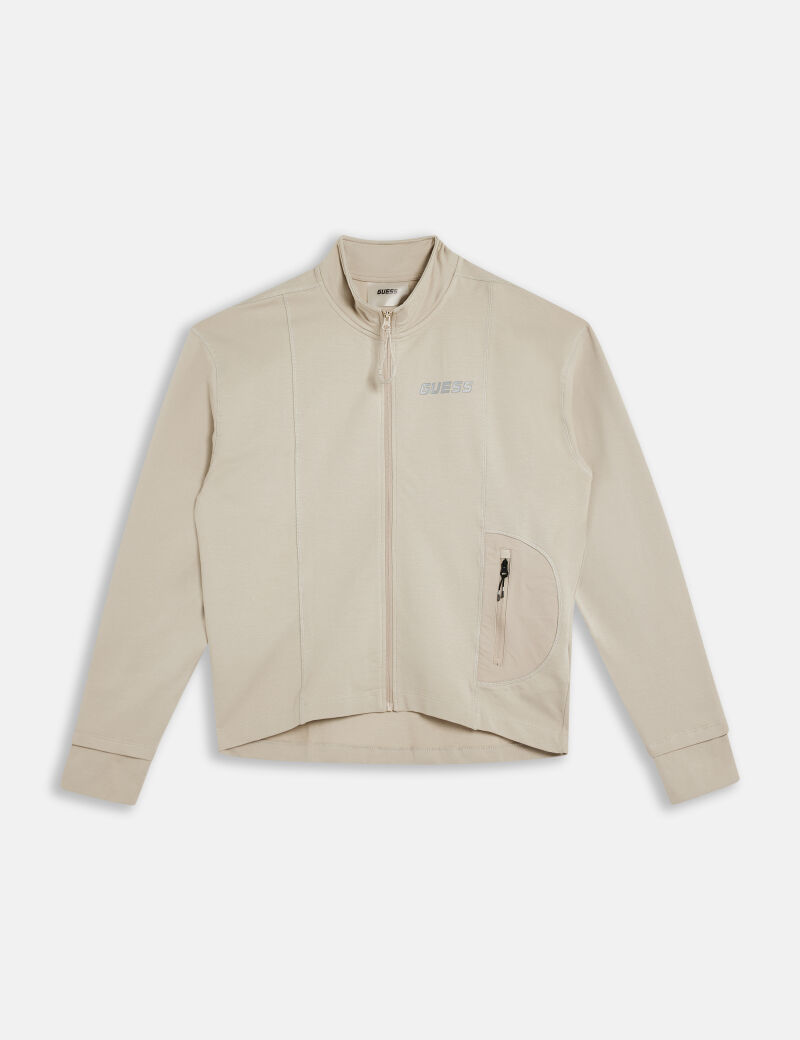 Zip-up sweatshirt