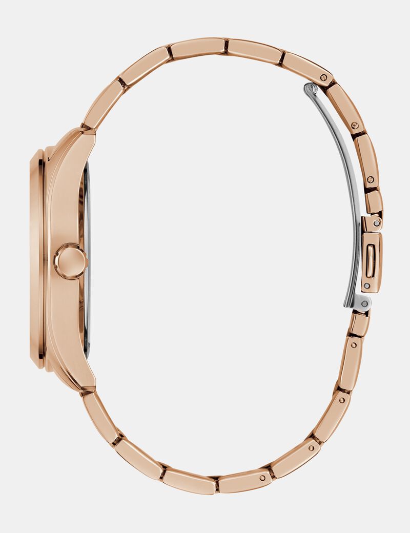 Ladies Rose Gold Tone Multi-function Watch