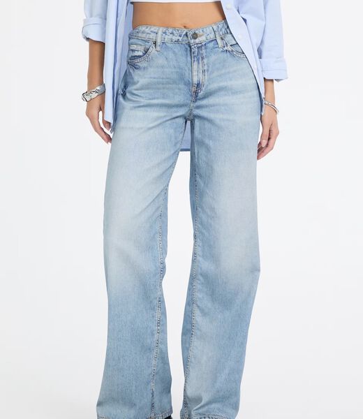 بنطال جينز واسع الساق G11